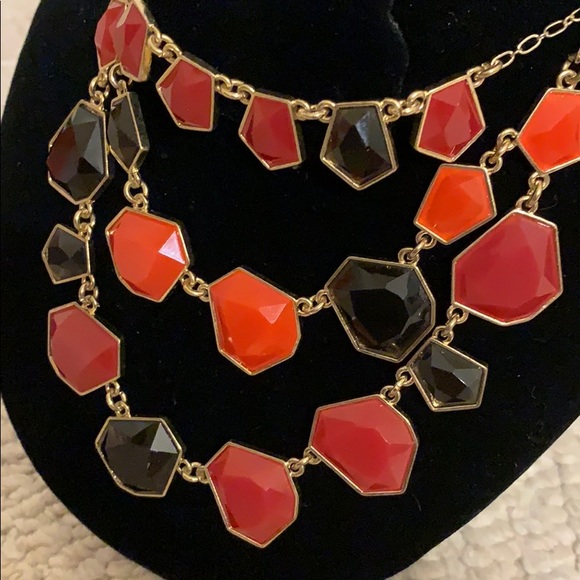 Stony Necklace w/ matching earrings - Picture 2 of 3